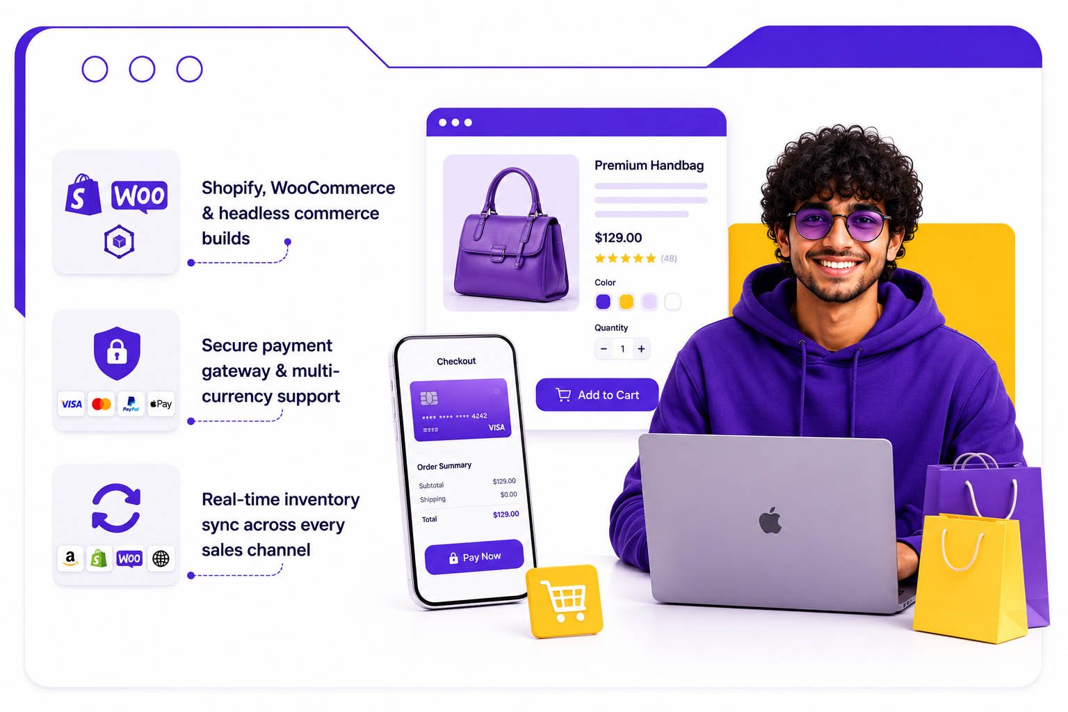 E-commerce development services by Coding Warriors