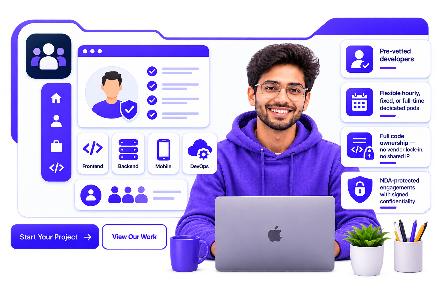 Hire dedicated developers with Coding Warriors