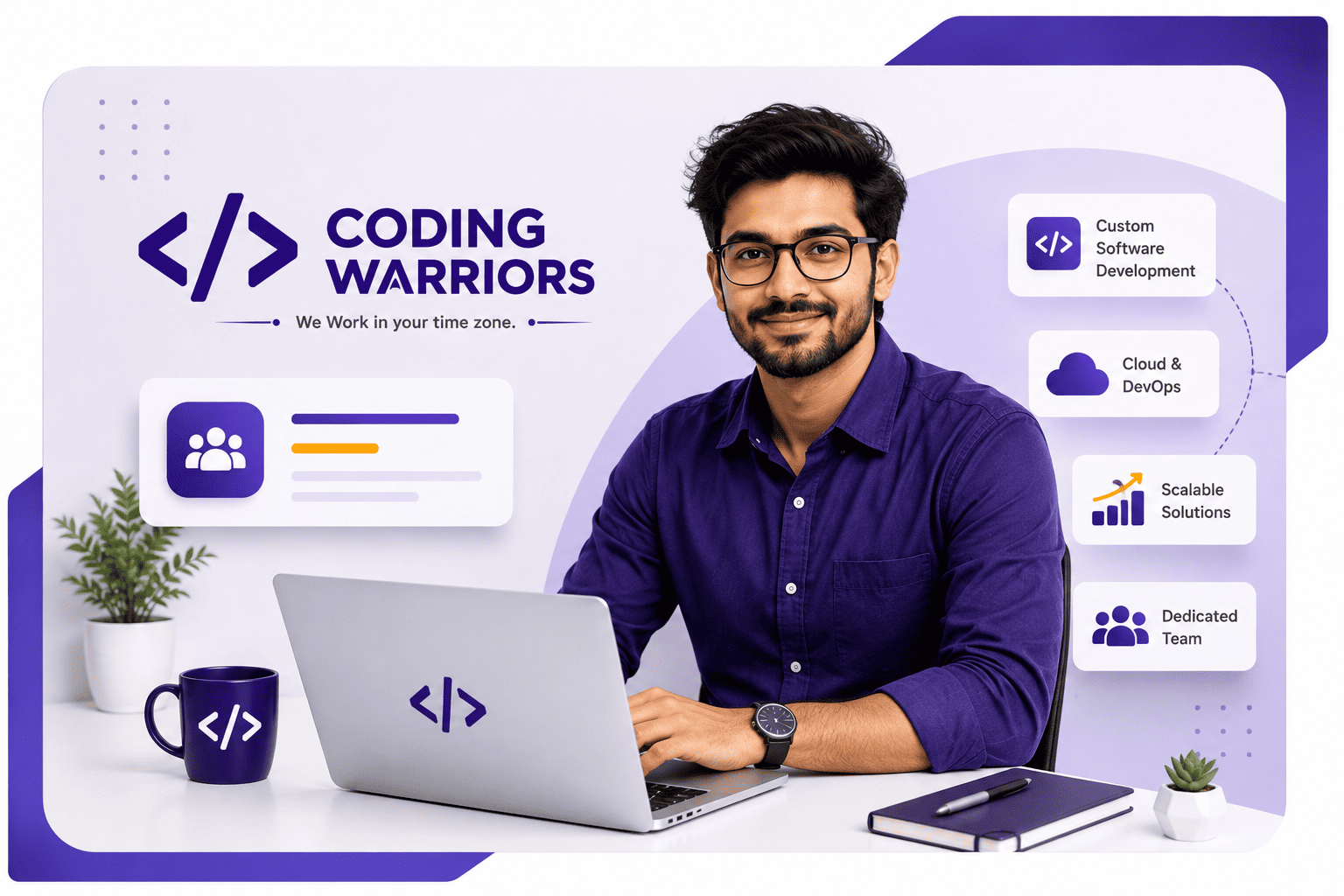 Coding Warriors Software Solutions team and technology